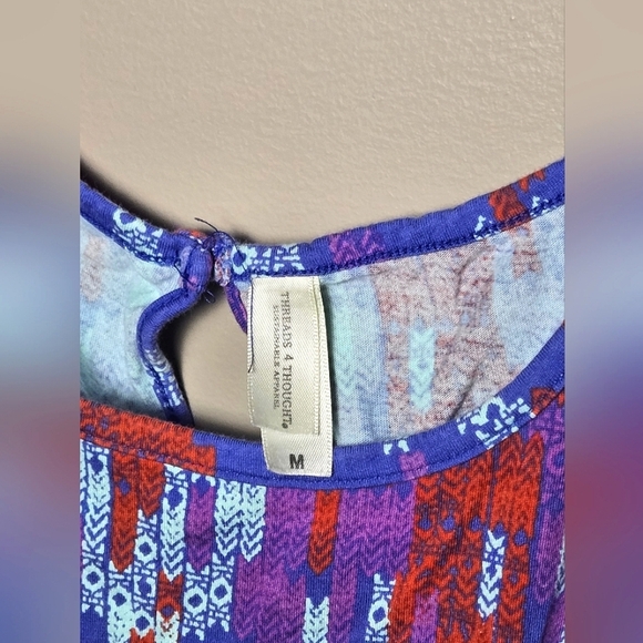Thread 4 Thought Sustainable Boho Western Romper, Medium - Picture 2 of 2
